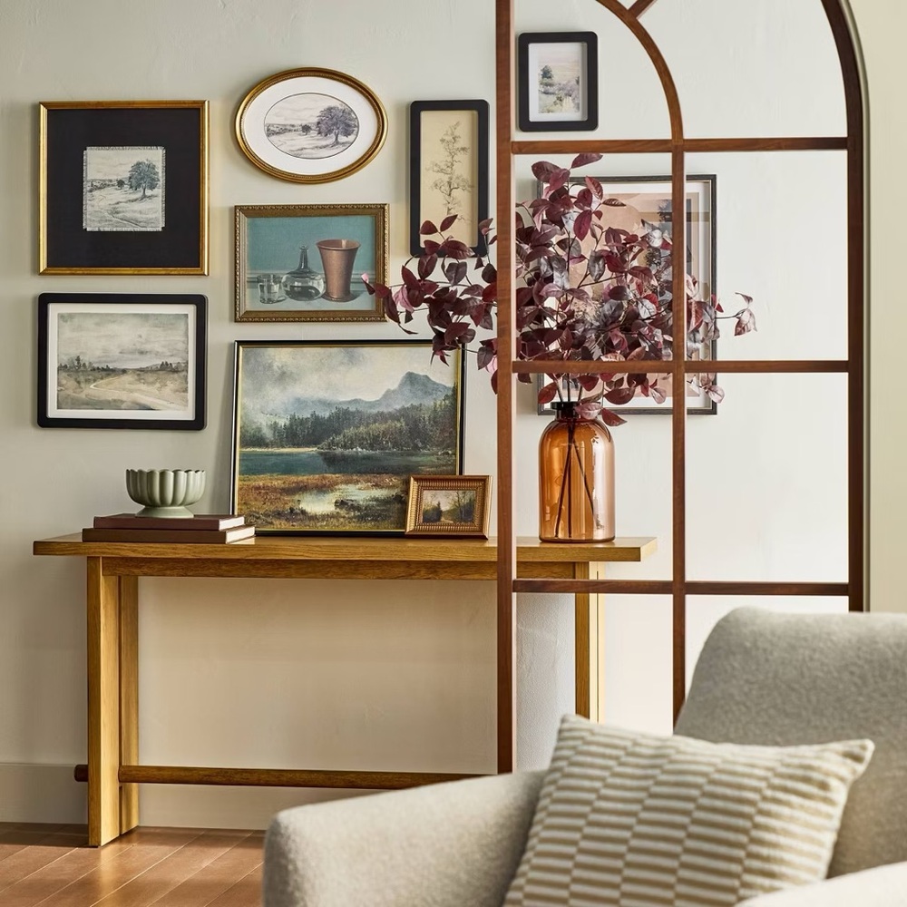 16"x8" Sketched Tree in Black Frame Wall Art - Hearth & Hand™ with Magnolia - Picture 2 of 3